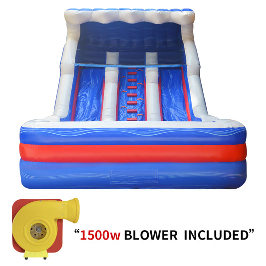 COMING Wet/Dry Tidal Wave Commercial Inflatable Water Slide 28' x 15' x 16' H #11170