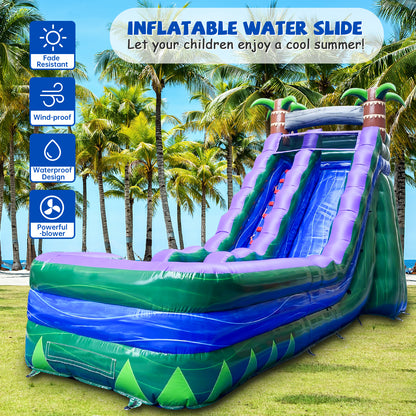 26' x 12' x 16' Wet/Dry Commercial-grade Inflatable Water Slide #11188