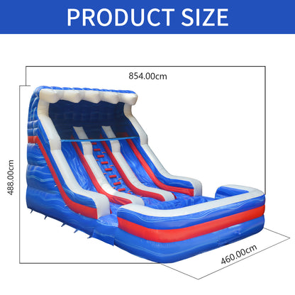 COMING Wet/Dry Tidal Wave Commercial Inflatable Water Slide 28' x 15' x 16' H #11170